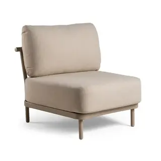 Tierra Outdoor Tierra Outdoor Fresca Lounge Center Champagne - Navajo White - 86x90x72cm - TO-00547