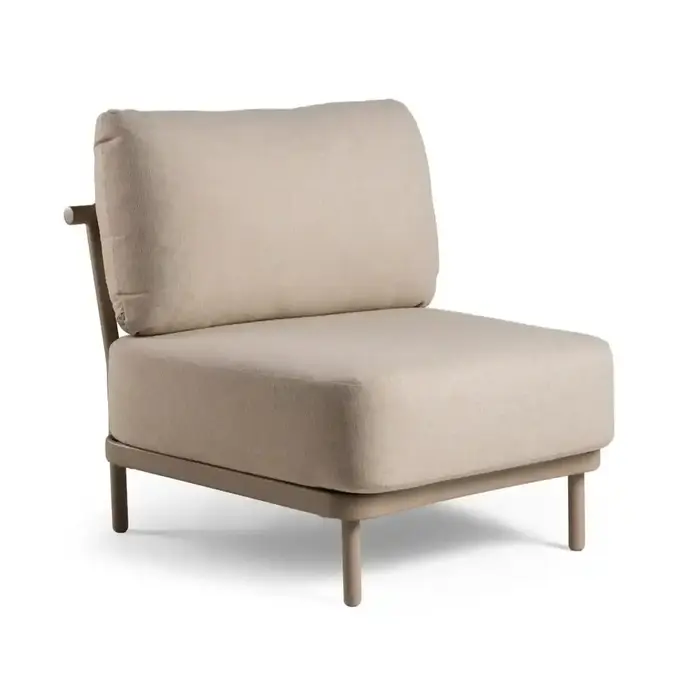 Tierra Outdoor Tierra Outdoor Fresca Lounge Center Champagne - Navajo White - 86x90x72cm - TO-00547