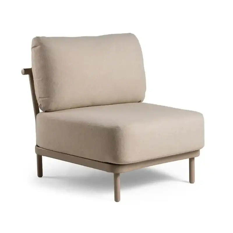 Tierra Outdoor Tierra Outdoor Fresca Lounge Center Champagne - Navajo White - 86x90x72cm - TO-00547