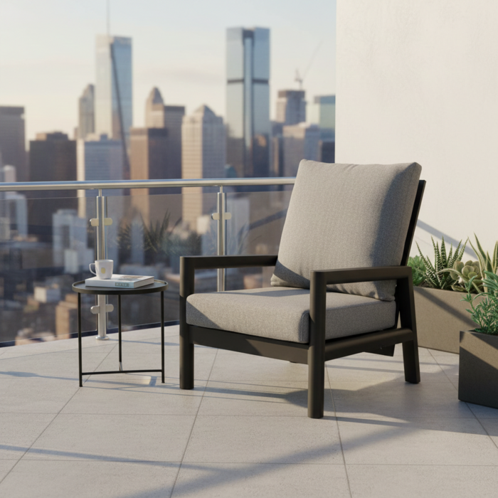 Tierra Outdoor Tierra Outdoor Sevilla Lounge Chair Mountain Grey - TO-01032