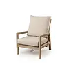 Tierra Outdoor Sevilla Lounge Chair Champagne - Navajo White - TO-01017