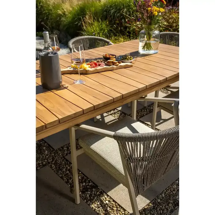 Callisto Callisto Outdoor Nusa teak tuintafel -