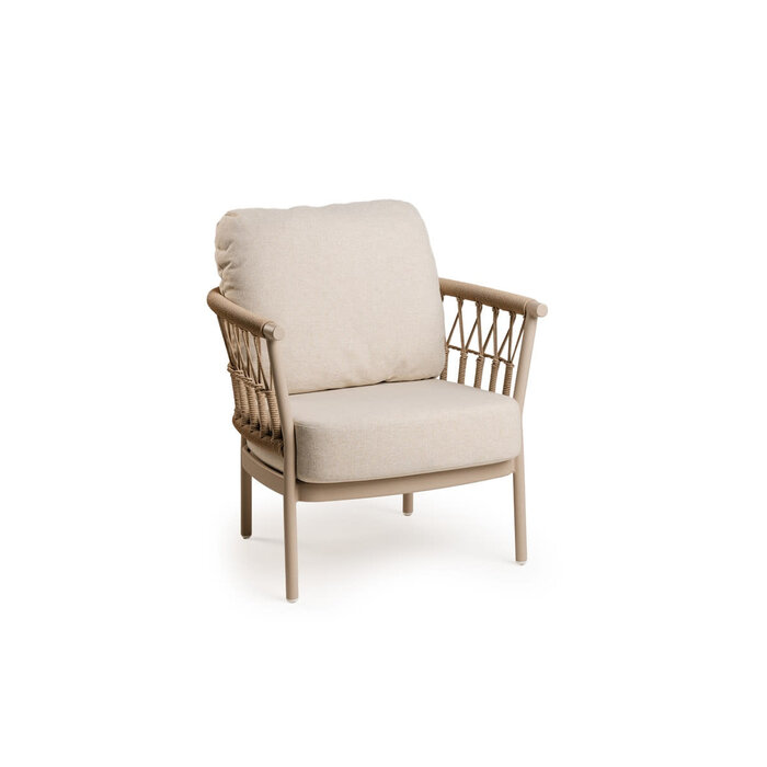 Tierra Outdoor Tierra Outdoor Fresca Low Dining Chair Champagne - Navajo White - TO-00991