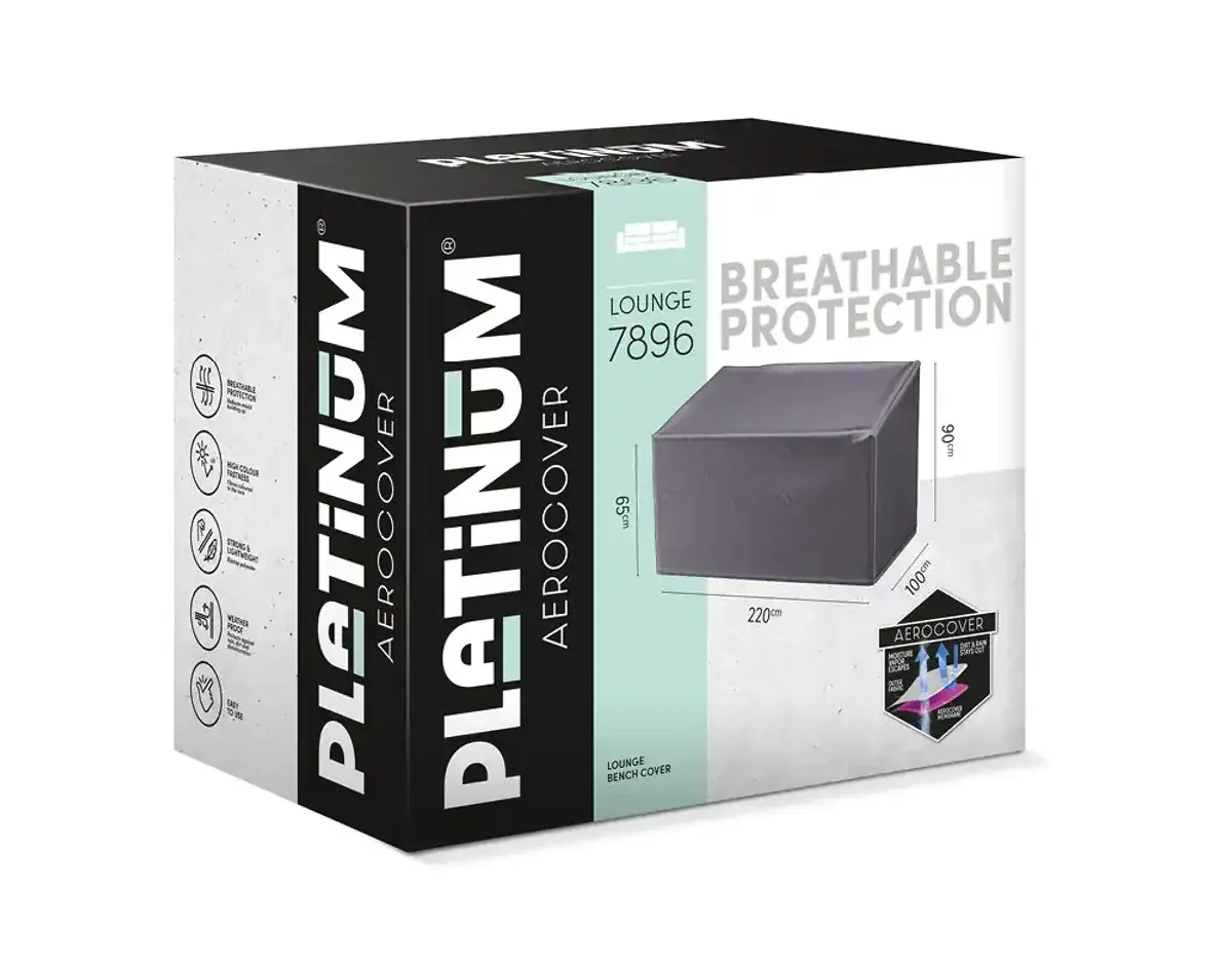 Aerocover Platinum Aerocover lounge sofa cover 220x100xH65/90 cm. 7896