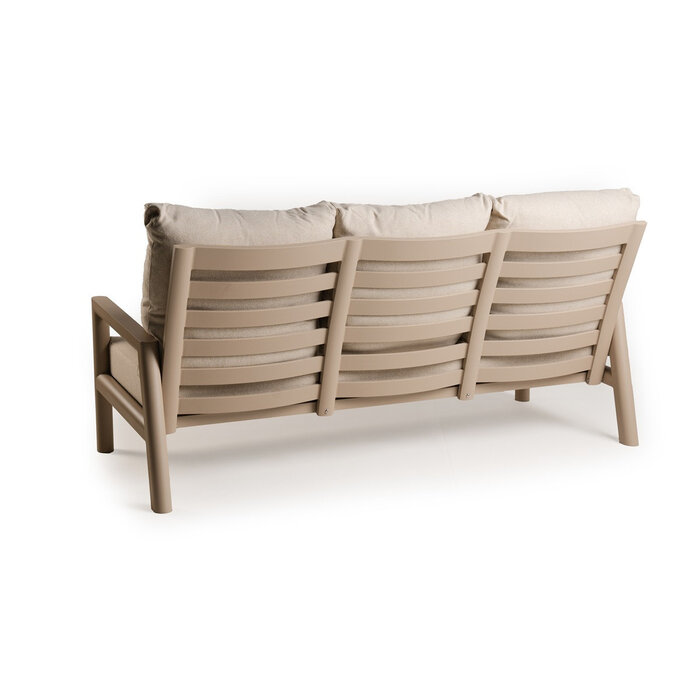 Tierra Outdoor Tierra Outdoor Sevilla Lounge Bench 3-Seater Champagne - Navajo White - TO-01019