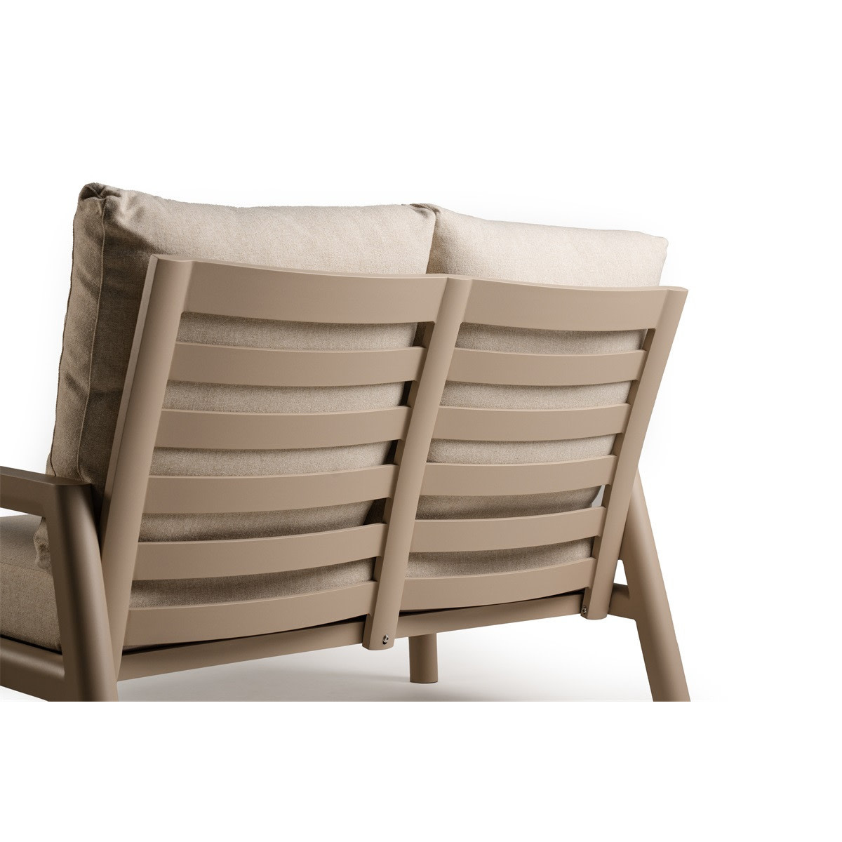 Tierra Outdoor Tierra Outdoor Sevilla Lounge Bench 2-Seater Champagne - Navajo White - TO-01018