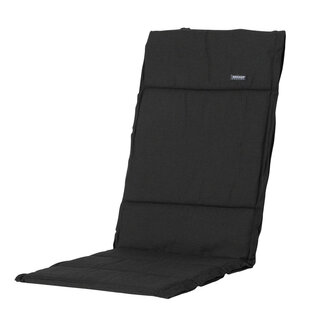 Copy of Madison Hoge rugkussen 123x50cm Rib Black