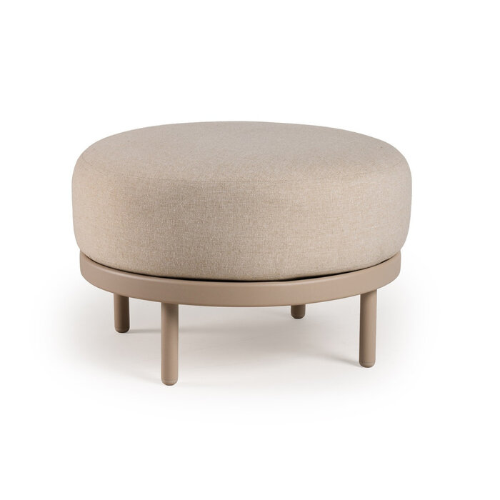 Tierra Outdoor Tierra Outdoor Fresca 4-piece 215cm SOFA SET Champagne frame - Navajo White cushions - OPHIRA HPL top