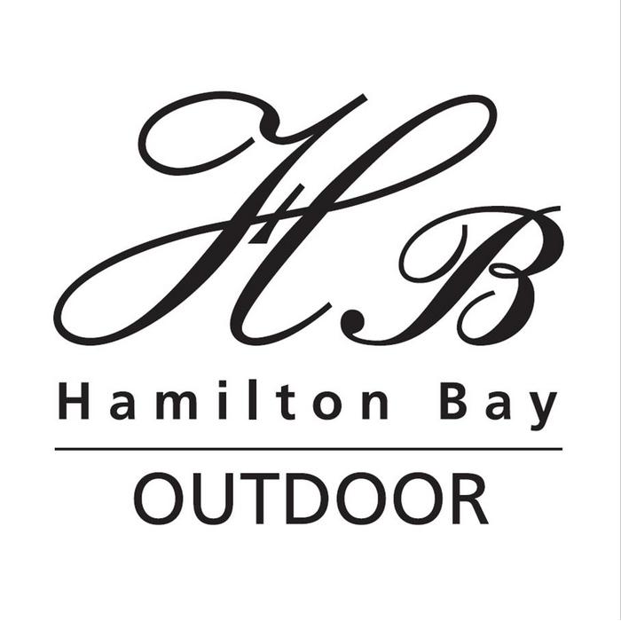 Hamilton Bay Outdoor Hamilton Bay Ibiza Parasol Ø300 cm Ecru – Wood-Look Pole Parasol