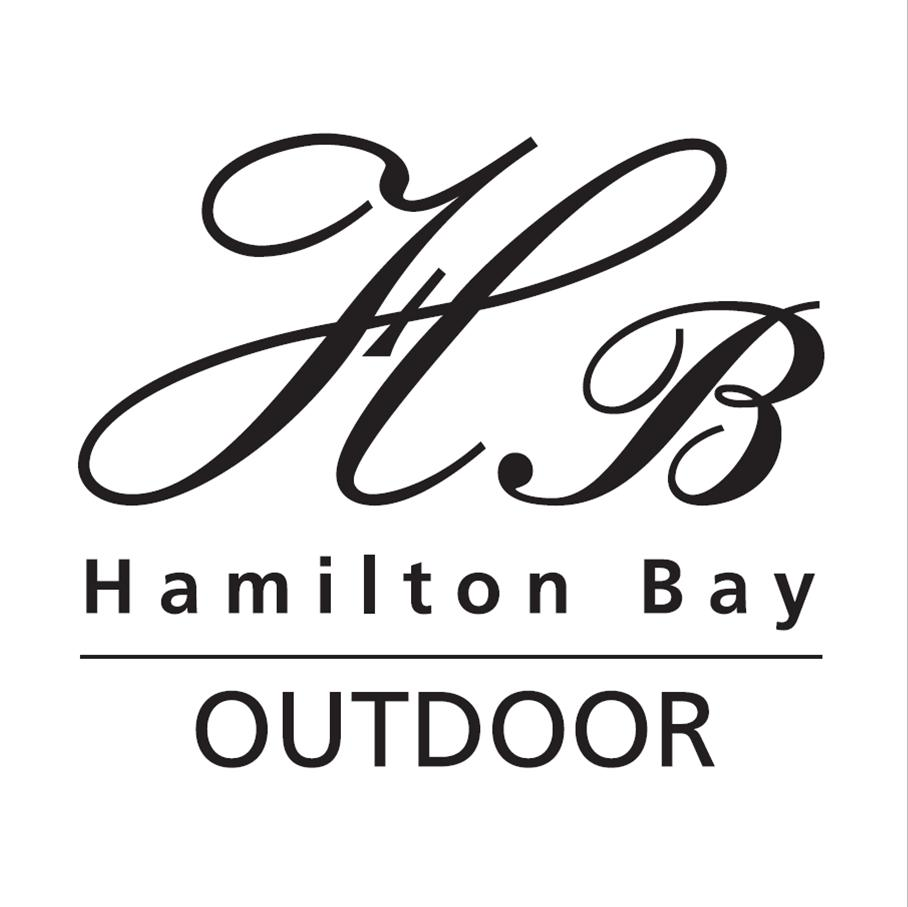 Hamilton Bay Outdoor Hamilton Bay Ibiza Parasol Ø300 cm Ecru – Wood-Look Pole Parasol