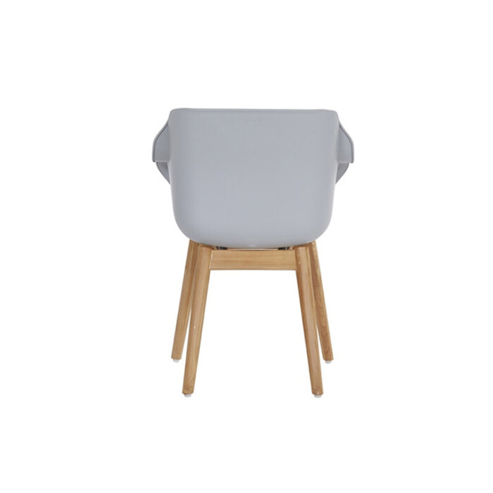 Hartman HARTMAN SOPHIE TEAK ARMCHAIR met kuip in Lichtgrijs