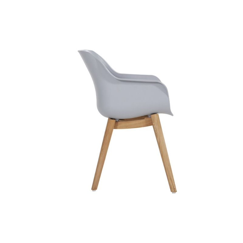 Hartman HARTMAN SOPHIE TEAK ARMCHAIR met kuip in Lichtgrijs