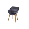 HARTMAN SOPHIE TEAK ARMCHAIR, Teak leg with colored seat