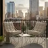 Ambiance 3-piece lounge set including cushions Natural Light