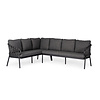 Tierra Outdoor Natal Lounge Dining Set Links Grey -Stone Grey kussens - TO-5577