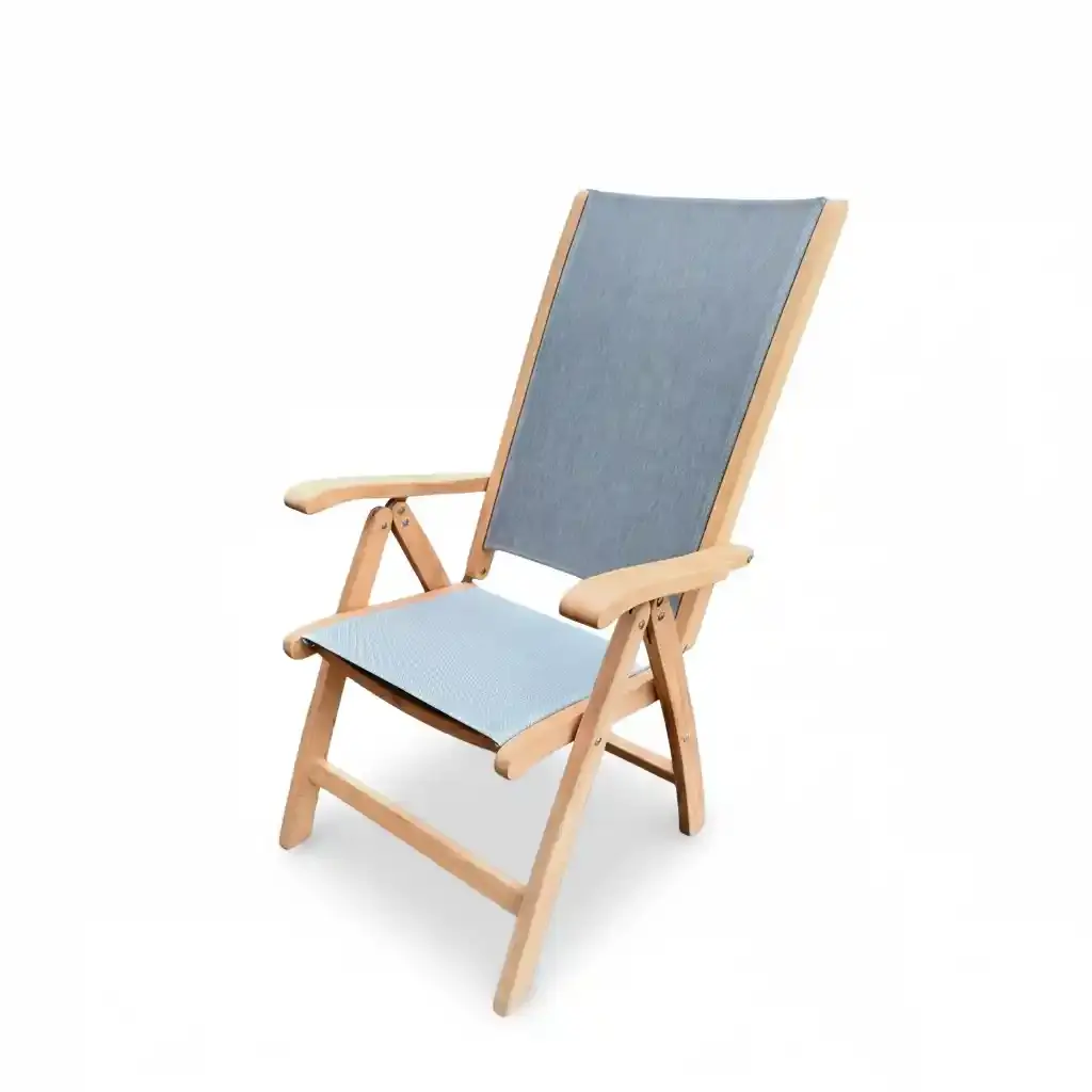 Traditional Teak Traditional Teak KATE recliner teak met batyline