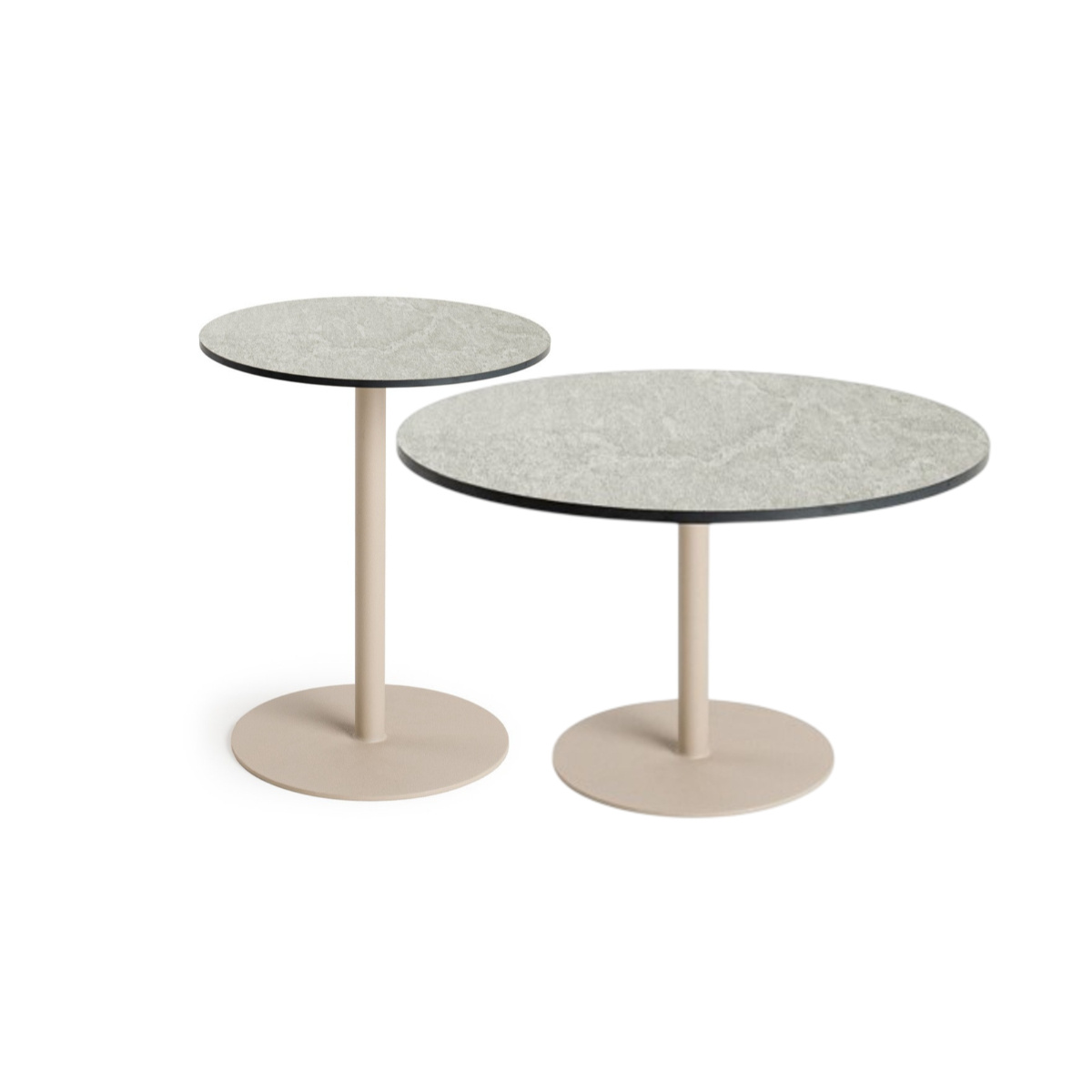 Tierra Outdoor Tierra Outdoor Solea Coffee Table - champagne frame - Trespa blad Ophira print -