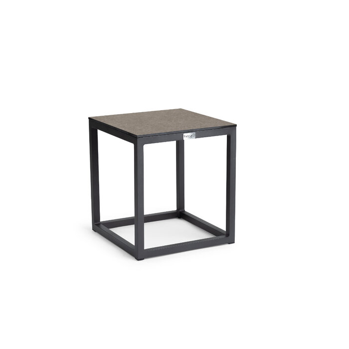 Tierra Outdoor Tierra Outdoor Rio Coffee Table S 40x40x45cm - Grey Frame - Trespa HPL TOP