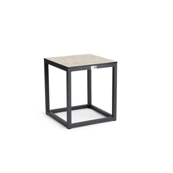 Tierra Outdoor Tierra Outdoor Rio Coffee Table S 40x40x45cm - Grey Frame - Trespa HPL TOP