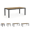 Tierra Outdoor Briga Table Trespa BERGAMO - Charcoal Frame