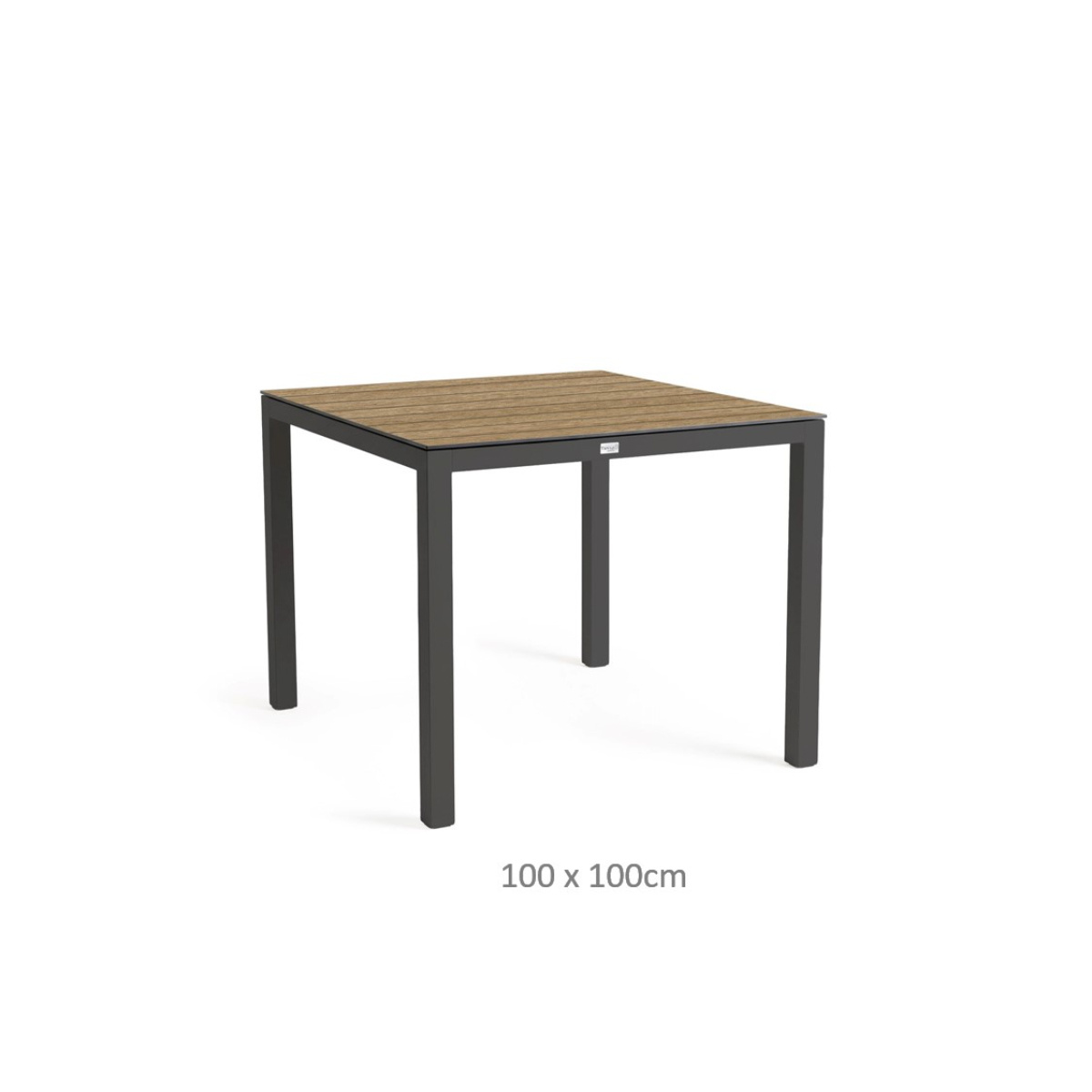 Tierra Outdoor Tierra Outdoor Briga Table Trespa BERGAMO - Charcoal Frame