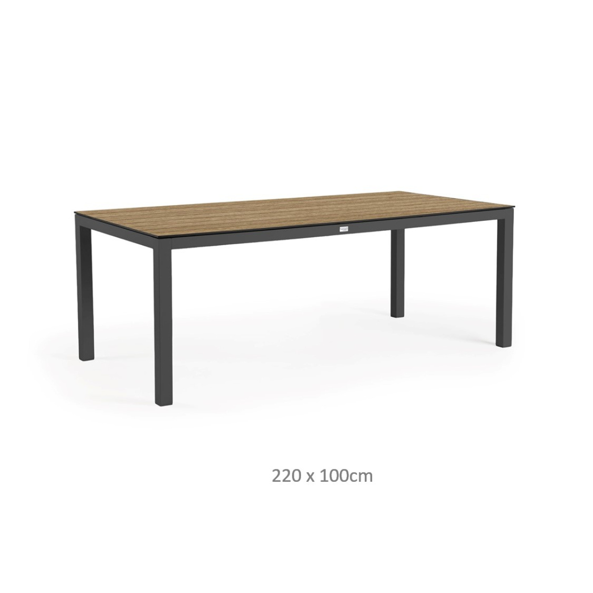 Tierra Outdoor Tierra Outdoor Briga Table Trespa BERGAMO - Charcoal Frame