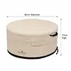 Happy Cocooning - Premium Cover - frie table roudn M - v. rivera 980 / estate 76 - naturel color