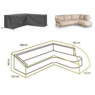 Outdoor covers Outdoor Cover For organic corner set Fresca LEFT