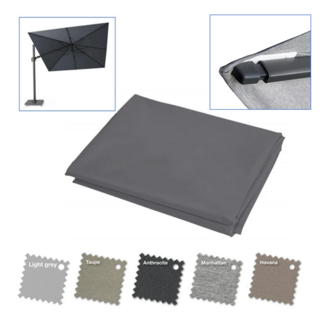 Platinum Platinum  LOS PARASOLDOEK zweefparasol  Challenger T2  300x300 cm -