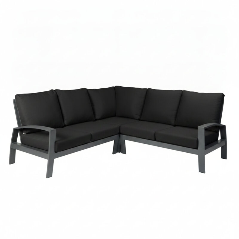 Tierra Outdoor Tierra Outdoor Valencia 3-delige small corner set BLACKC z. tafel - end of collection