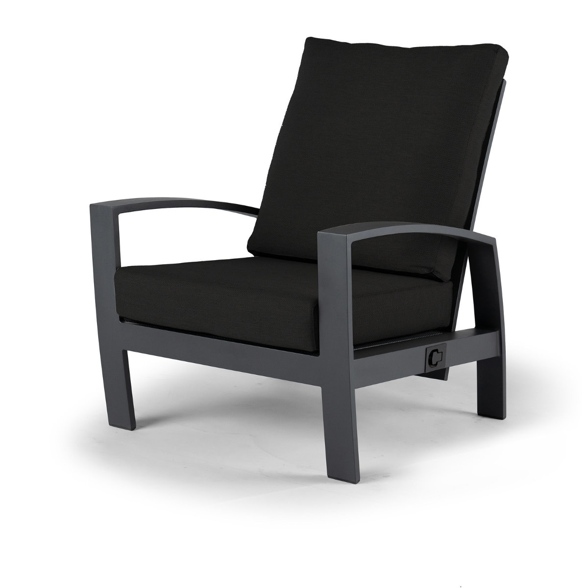 Tierra Outdoor Tierra Outdoor Valencia verstelbare loungestoel Black – aluminium met kussens