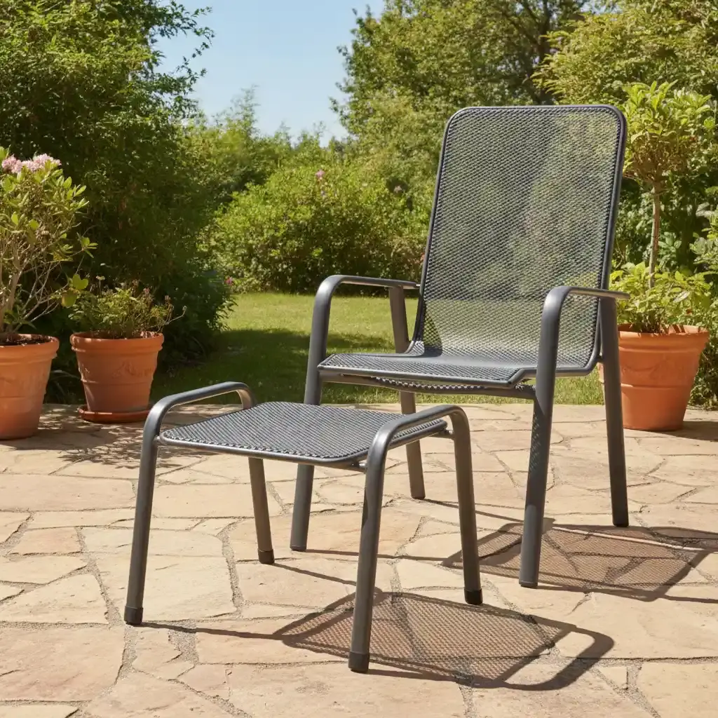 Seina Garden Universal Hocker metal