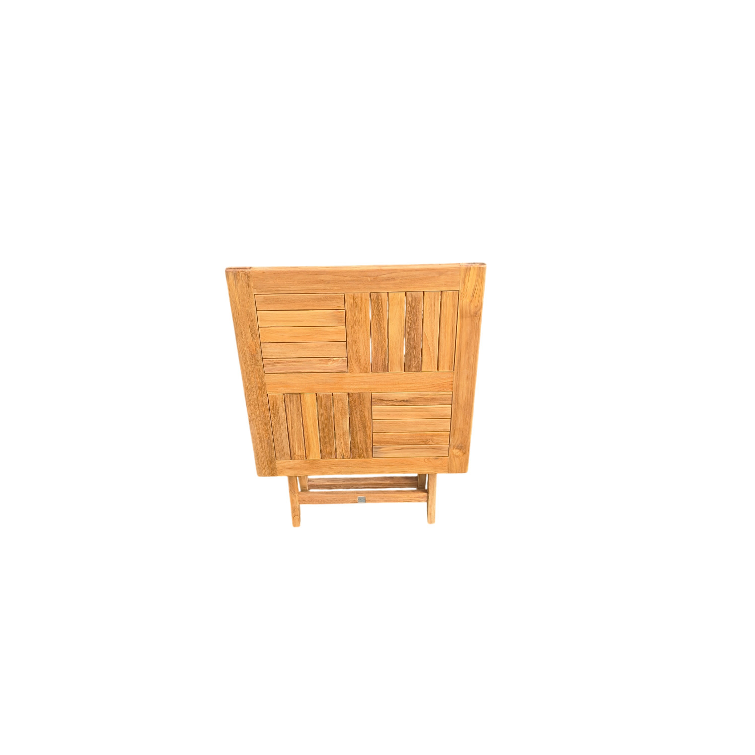 Hamilton Bay Outdoor Hamilton Bay - Derby klaptafel - 70x70cm vierkant - teak/rvs