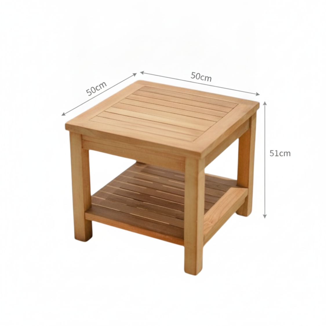 Hamilton Bay Outdoor Hamilton Bay - coffee table - 50x50cm - teak