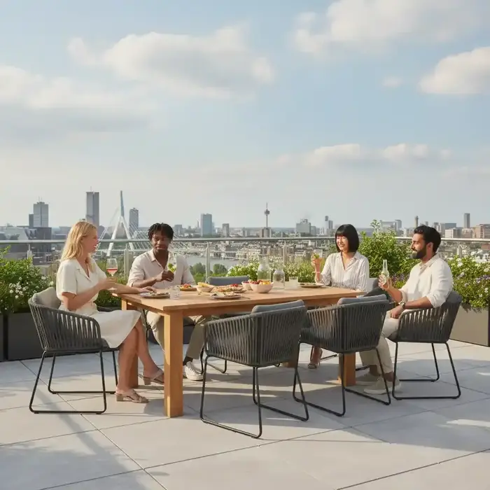 Hamilton Bay Outdoor Hamilton Bay Hercules tafel 180x100cm teak