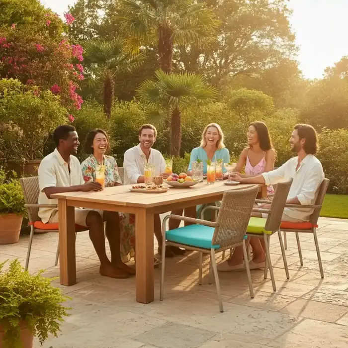Hamilton Bay Outdoor Hamilton Bay Hercules table 180x100cm teak