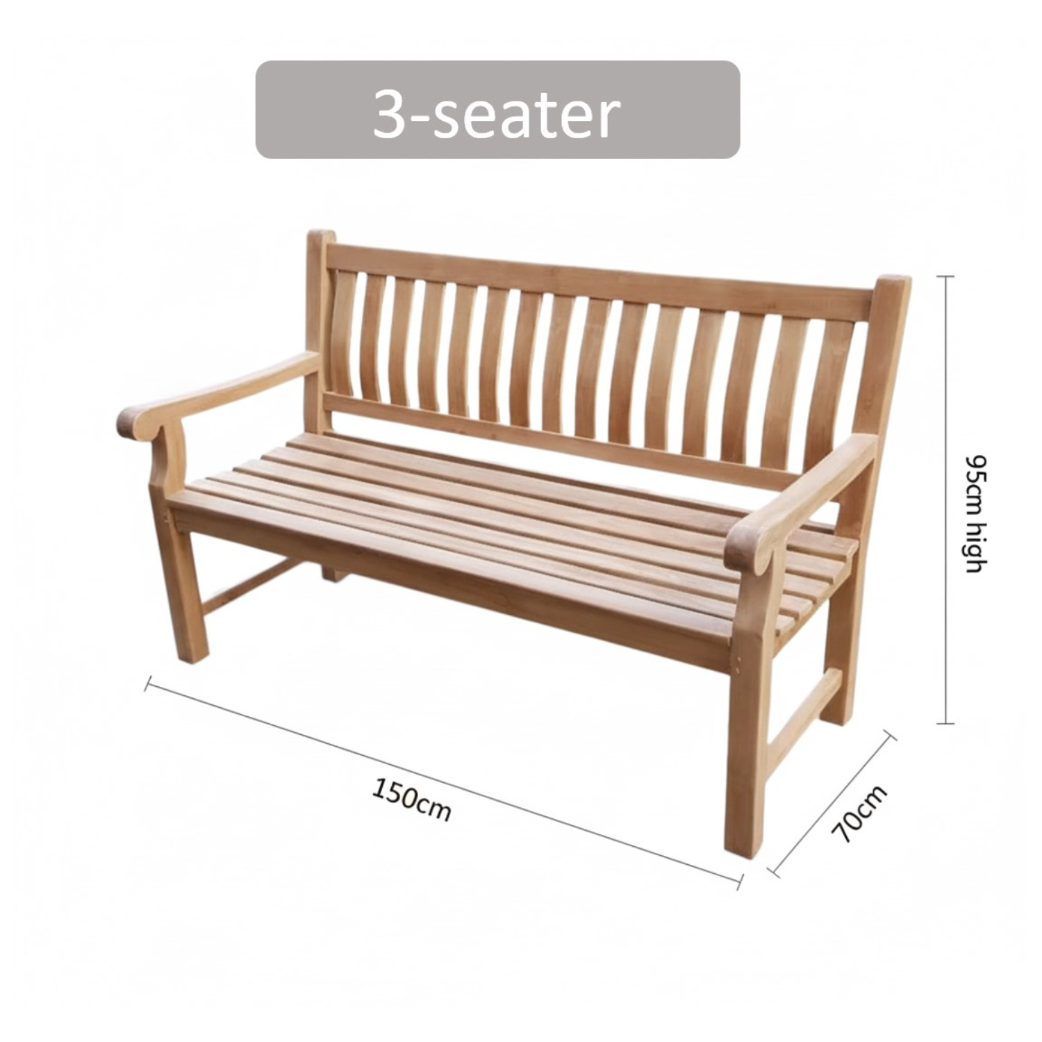 Hamilton Bay Outdoor Hamilton Bay Teak Bretagne tuinbank
