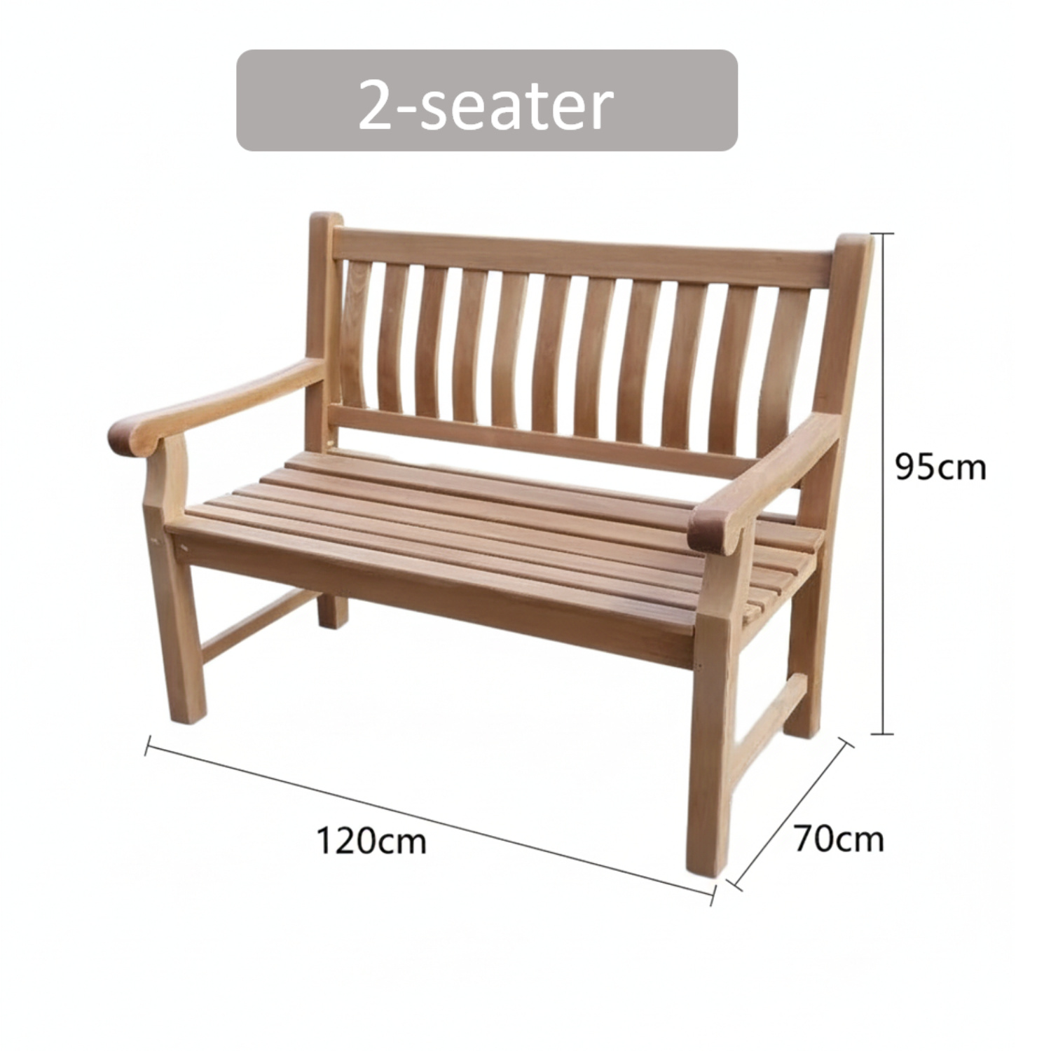 Hamilton Bay Outdoor Hamilton Bay Teak Bretagne tuinbank