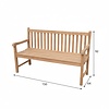 Hamilton Bay Teak Classic tuinbank