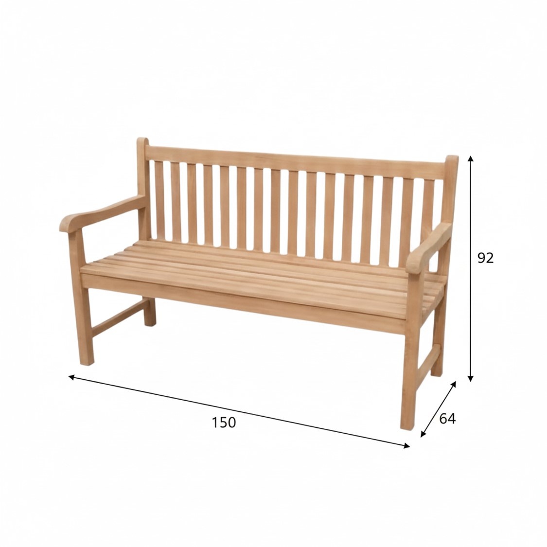 Hamilton Bay Outdoor Hamilton Bay Teak Garden Bench