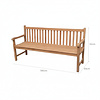 Hamilton Bay Teak Classic tuinbank