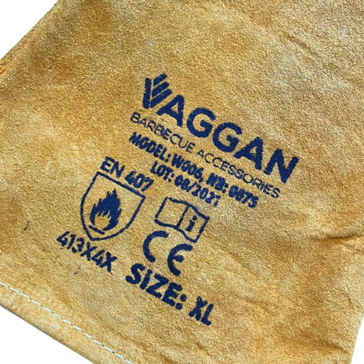 VAGGAN Leren handschoen set van 2, lengte 34cm
