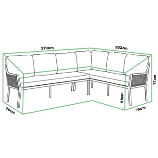 Tierra Outdoor Tierra Outdoor Liv / Natal beschermhoes rechts 270 × 202 cm