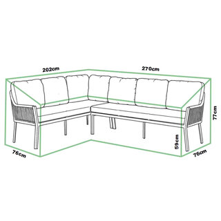 Tierra Outdoor Tierra Outdoor Liv / Natal Protective Cover Left 270 × 202 cm
