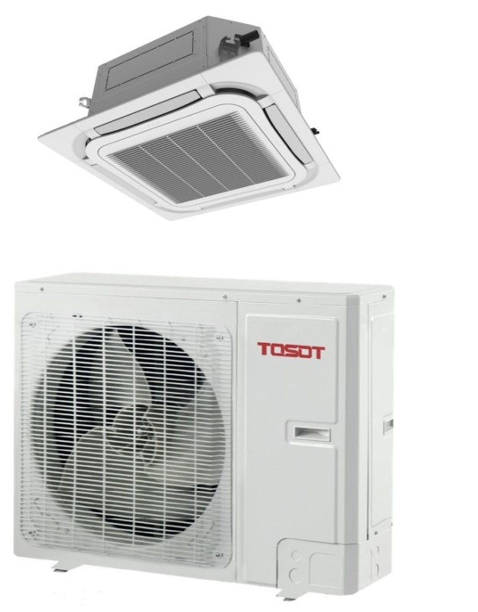Tosot TOSOT CTS-12R 3,5kW R32 omercassetteset van GREE