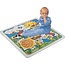 Redbox Speelmat plastic 90 x 90 cm - Eenvoudig schoon te maken