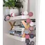 Cotton Ball Lights Lichtsnoer met 20 katoenen bollen 'Dirty Rose' - Werkt op USB - 378 cm