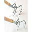 A.Streuding - Cultivator verzinkt met steel 1500 x 28 mm