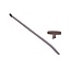 A.Streuding - Schopsteel half gebogen plp-greep - doorgestoken hilt