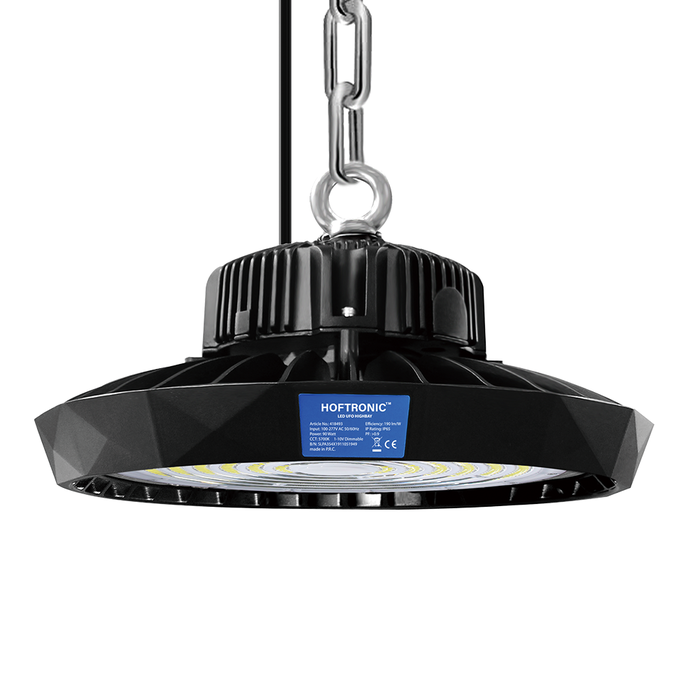 HOFTRONIC LED High Bay 190lm/W Dimmable Saturn Powered by Hoftronic